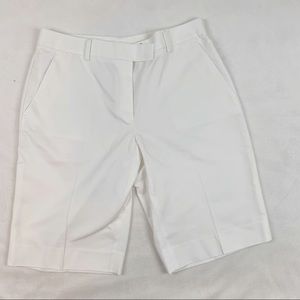 Brooks Brothers classic white Bermuda shorts